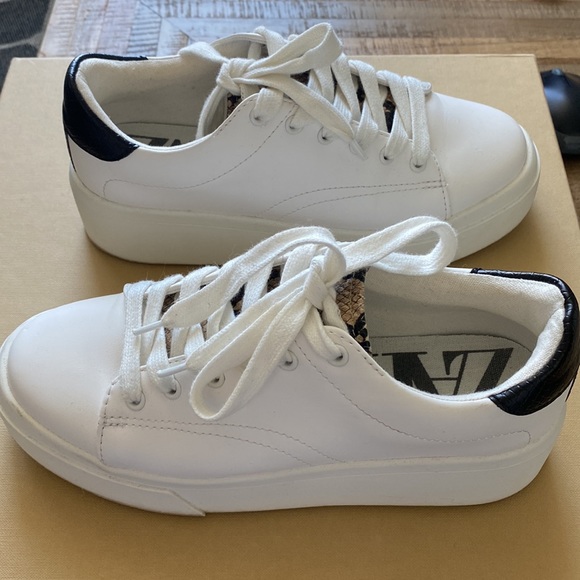 Zara White Platform Sneakers - Picture 3 of 6